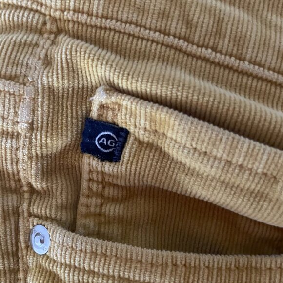 Anthropologie AG Adriano Goldschmied The Stevie Slim‎ Straight Leg Cords, 27R - Picture 6 of 8